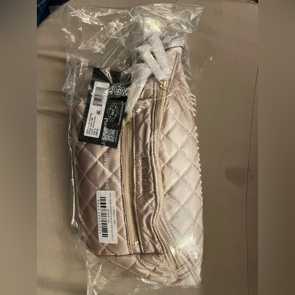 NWT MZ Wallace Quilted Crossbody Bag in rose gold metallic - Picture 2 of 8